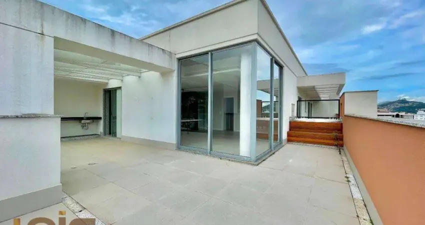 Cobertura com 3 dormitórios à venda, 180 m² por r$ 1.750.000,00 - agriões - teresópolis/rj