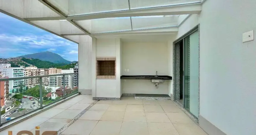 Cobertura com 3 dormitórios à venda, 180 m² por r$ 1.790.000,00 - agriões - teresópolis/rj