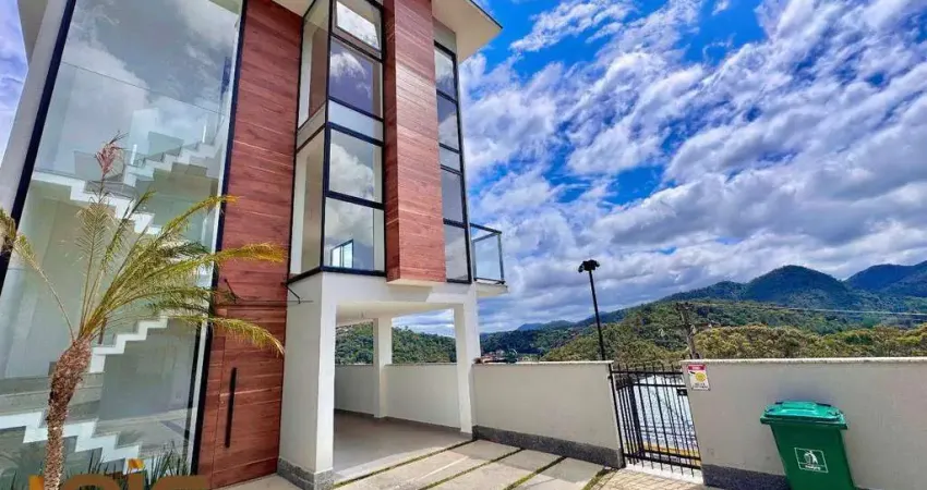 Casa com 5 dormitórios à venda, 260 m² por r$ 1.680.000,00 - tijuca - teresópolis/rj