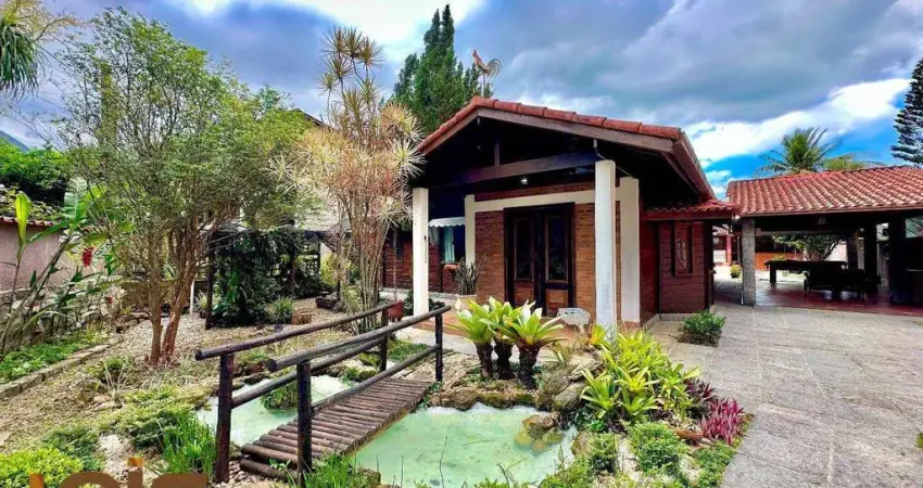 Casa com 4 dormitórios à venda, 238 m² por r$ 720.000,00 - limoeiro - guapimirim/rj