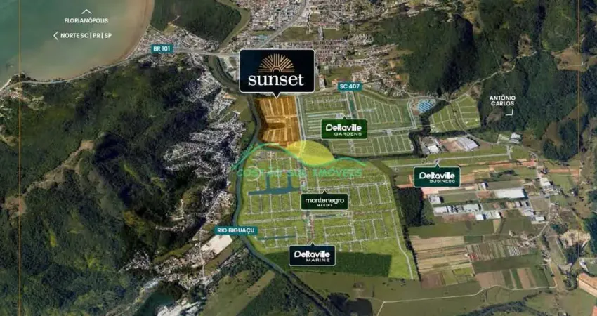 Lote de 210M² á venda, SUNSET CONDOMÍNIO CLUBE – Um Novo Capítulo de Vida, à Altura dos Seus Sonhos