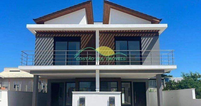 Casa com 3 Dormitórios, Nova no Jardim Campeche em Florianópolis ( última unidade) Financiável