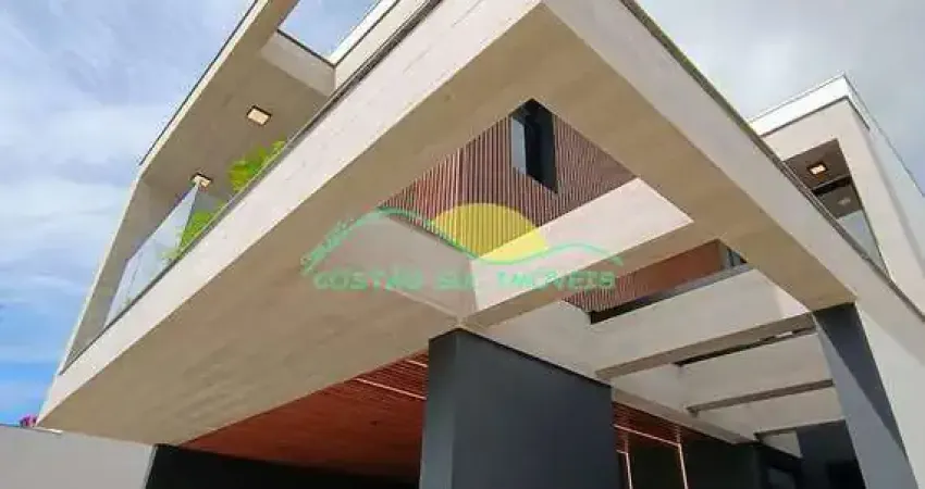 Casa á venda com arquitetura contemporânea em condomínio fechado – biguaçu, santa catarina