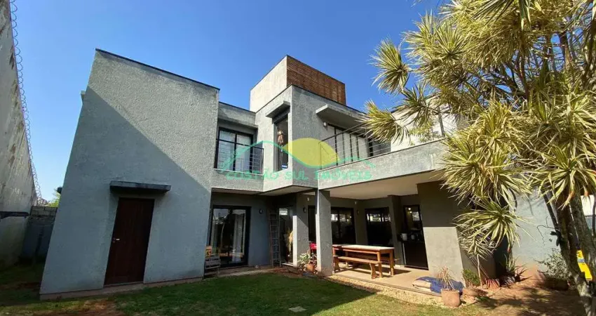 Casa com Arquitetura, Conforto e Vista Incrível, Campeche, Florianópolis