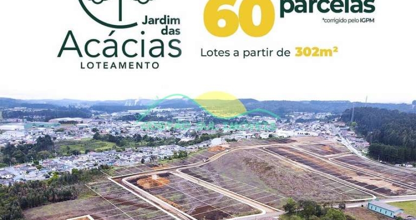 Lançamento Imperdível em Rio Negrinho: Jardim das Acácias com Lotes Amplos e Infraestrutura Complet