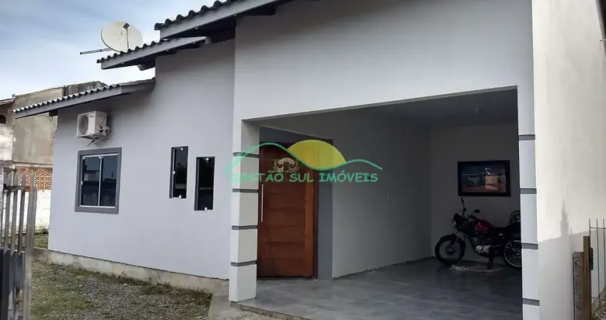 Casa com 2 quartos e estrutura (fundação) para mais 2 - terreno com matrícula - tapera - florianópo