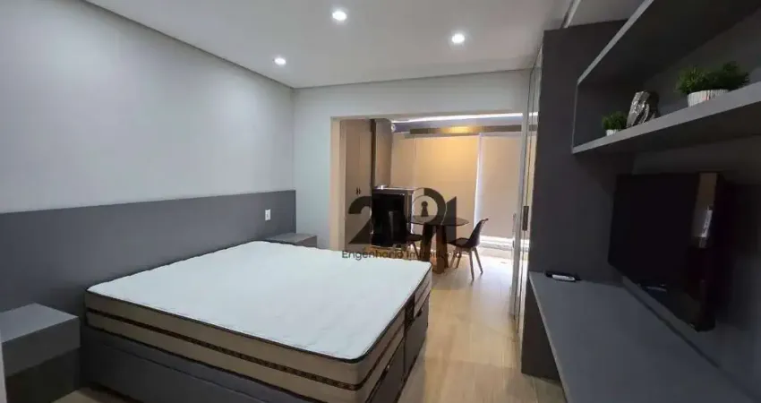 Studio à venda por R$ 570.000 - Brooklin - Mobiliado