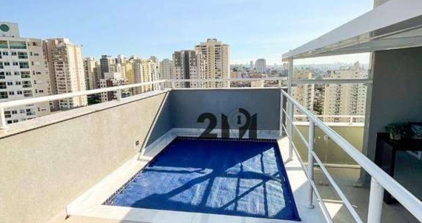 Cobertura com 170 m², 3 dormitórios, 3 vagas de garagem, à venda por R$ 2.070.000 - Santana - São Paulo/SP