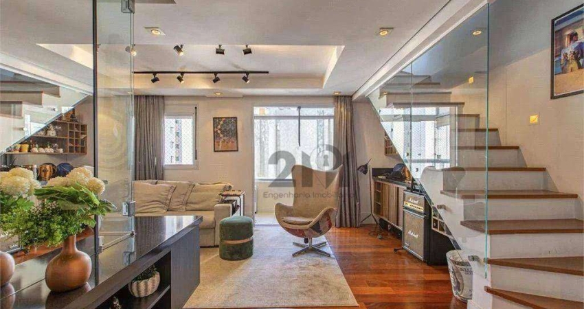 Cobertura com 2 dormitórios à venda, 150 m² por R$ 2.299.900,00 - Pompeia - São Paulo/SP
