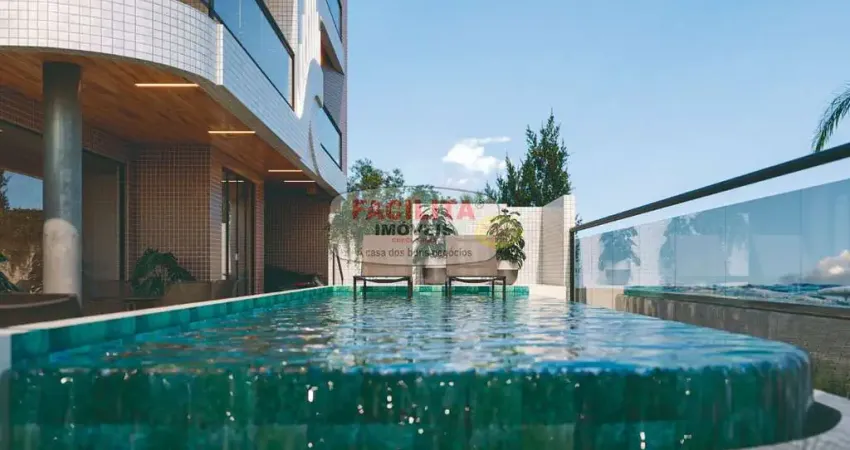 Frente para o mar, em construção. 03 quartos sendo 02 suíte, balneário caravelas matinhos.