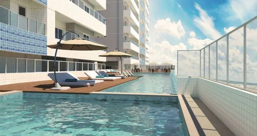 Apto de 2 dorm c/1 suite, sacada gourmet, lazer completo, 1 vaga. 102 m? de area util. bairro; ocian.