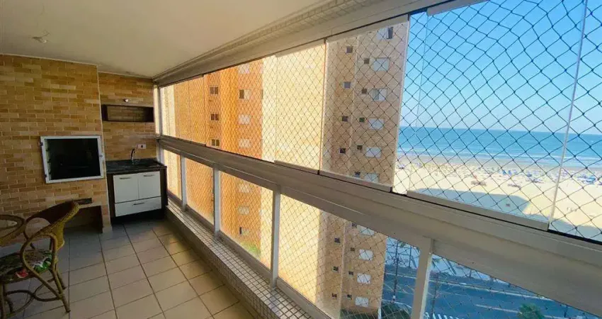 Apto de 2 dorms c/ 1 suite, 72 m² d área útil, frente mar, lazer completíssimo. bairro: guilhermina.