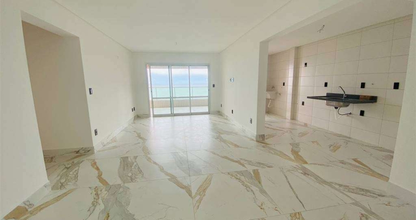 Apto de 3 Dorm c/ 2 SUÍTES, 2 VAGAS, AMPLA VISTA MAR, 126 m² de área útil. Bairro: AVIAÇÃO.