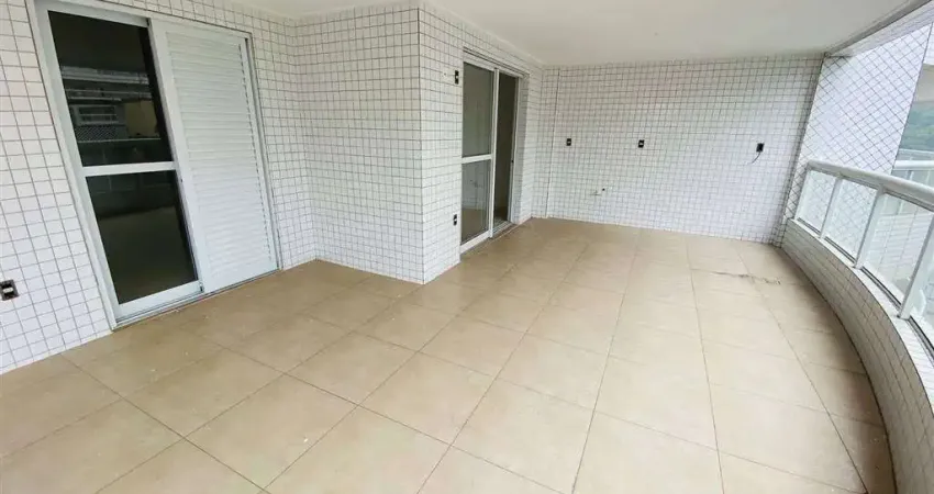 Apto de 3 dorm c/ 2 suítes, 2 vagas, vista mar, 162,81 m² de área útil. bairro: canto do forte.