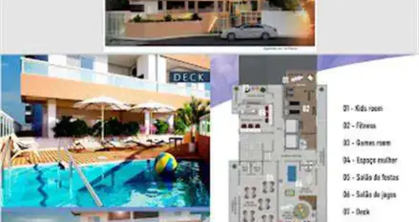 Apto de 01 dorm c/ suíte, 51 m² de área útil, lazer completo. bairro: vila guilhermina.