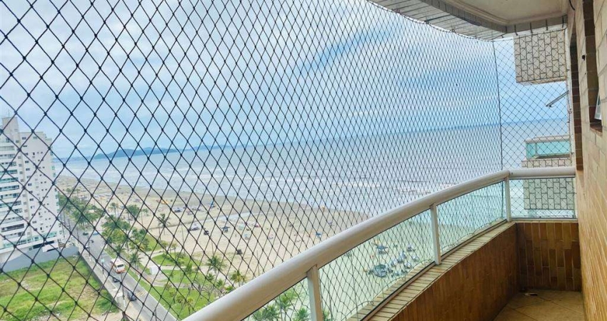 Apto de 1 Dorm, c/ sacada, VISTA MAR, 55 m² de área útil. Bairro: CAIÇARA.