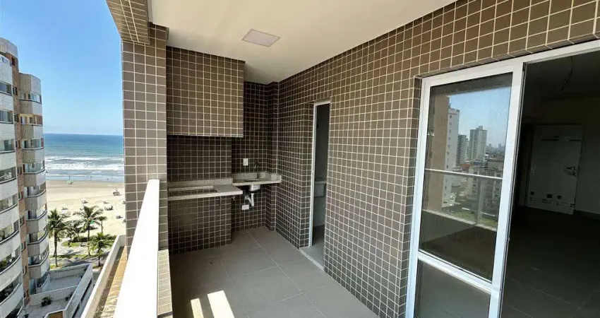 Apto de 2 dorm c/ 1 suíte, vista mar, 66,53 m² de área útil. bairro: jardim real.