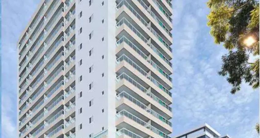 Apto de 2 dorm c/ suíte, vista mar, 78,55 m² de área útil. bairro: caiçara.