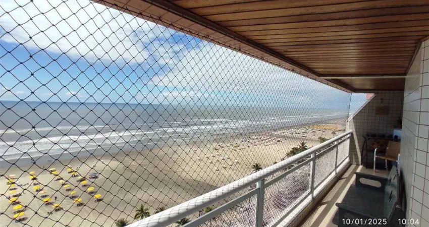 Apto de 3 dorm sendo 1 suíte, porteira fechada, 2 vagas, prédio frente mar, 102 m² de área útil, bairro: ocian.