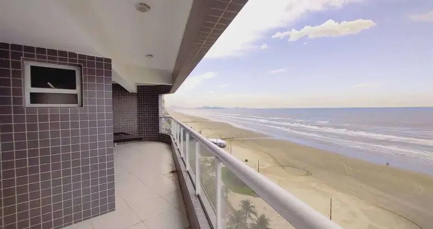 Apto de 3 Dorm sendo 1 suíte, FRENTE MAR, 2 vagas, 129 m² de área útil. Bairro: CAIÇARA.