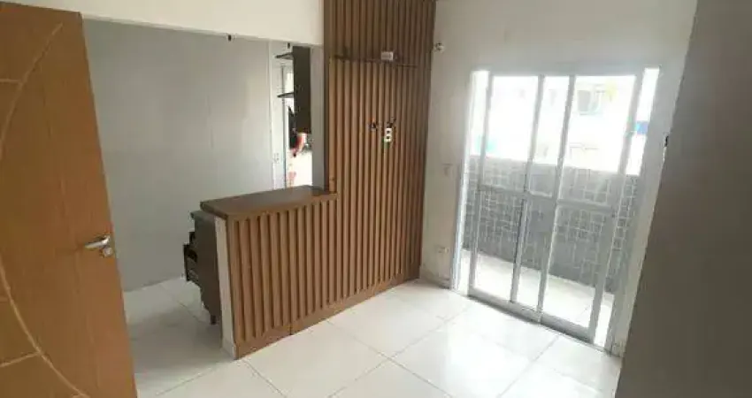 APTO de 1 Dorm c/ SACADA, 47 m²  de área útil. BAIRRO: CANTO DO FORTE.