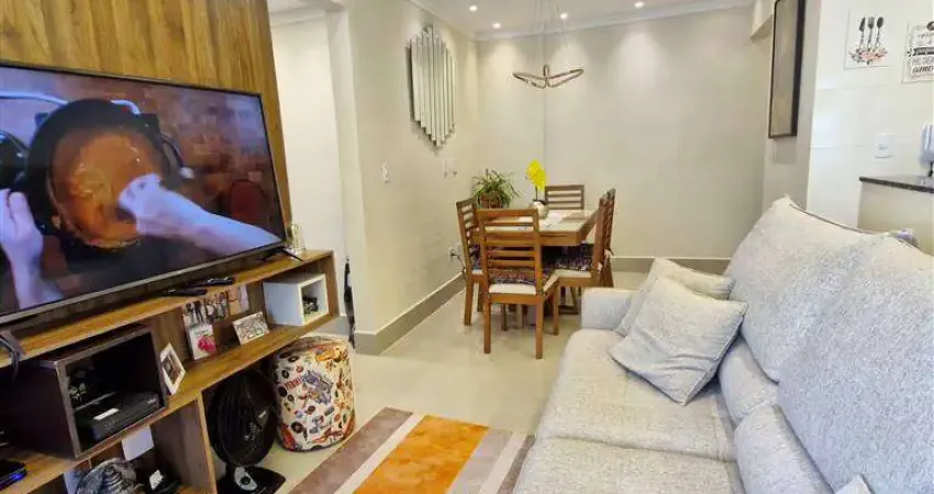 Apto de 2 dorm c/ 2 suítes, 2 vagas, 78 m² de área útil. bairro: canto do forte.