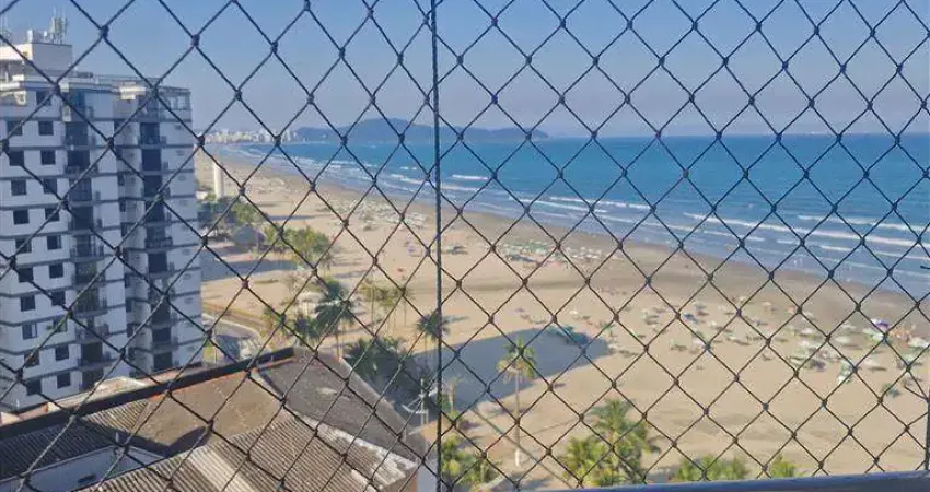 Apto de 2 Dorm c/ SUÍTE, 2 sacadas c/ VISTA MAR, 79 m² de área útil. BAIRRO: TUPI.