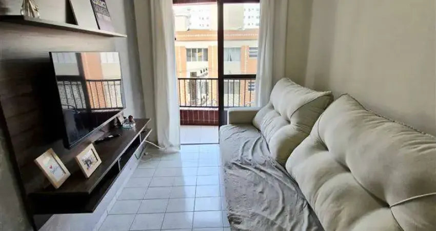 Apto de 1 Dorm, MOBILIADO,  c/ sacada, 49,00 m² de área útil. BAIRRO: GUILHERMINA.