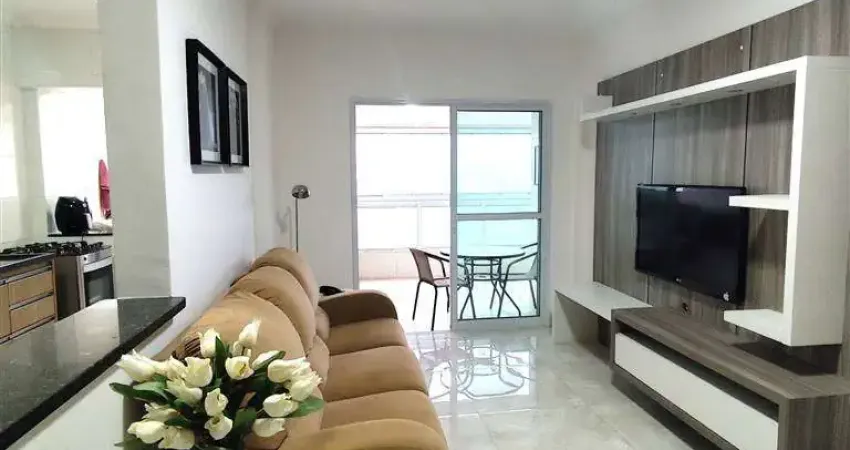 Apto de 2 dorm c/ 1 suíte, sacada gourmet, 81,09 m² de área útil. bairro: canto do forte.