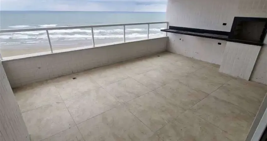 Apto de 3 Dorm c/ 3 SUÍTES, 3 VAGAS, FRENTE MAR, 129,51 m² de área útil. BAIRRO: CANTO DO FORTE.