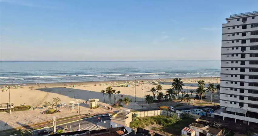Apto de 2 Dorm sendo 1 suíte, SACADA C/ VISTA MAR, 70 m² de área útil. BAIRRO: TUPI.