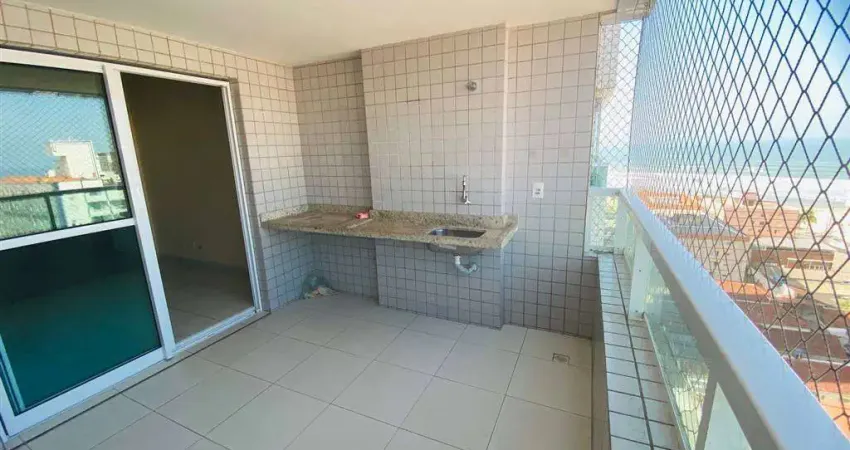 Apto de 2 dorm sendo 2 suítes, vista mar, 100 m² de área útil, sacada gourmet, bairro: ocian.