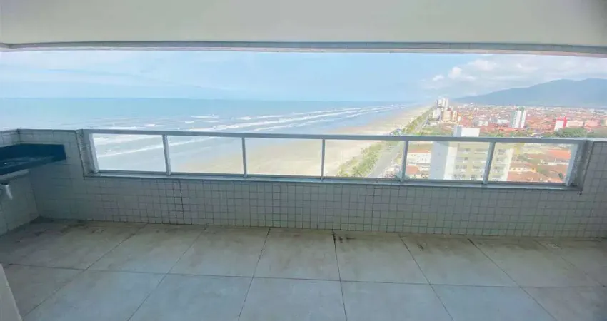 Apto de 3 dorm c/ suíte, vista mar, 120,33 m² de área útil. bairro: vila caiçara.
