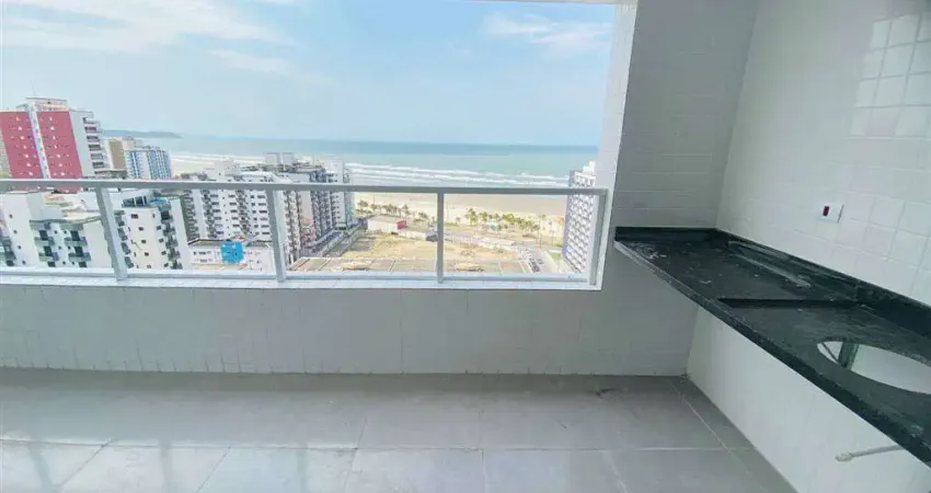 Apto de 3 dorms c/ suíte, vista mar, 115 m² de área útil, varanda gourmet. bairro: ocian.