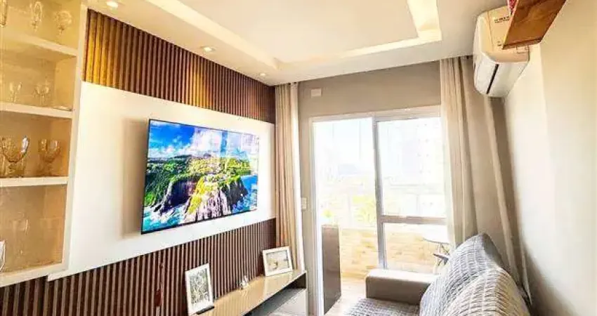 Apto de 2 dorm, sendo 1 suíte, porteira fechada, sacada, 60 m² de área útil. bairro: canto do forte.