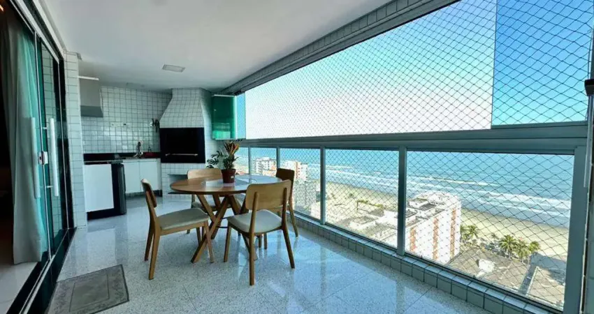 Cobertura c/  4 dorm, piscina e vista mar, 281 m² de área útil. bairro: tupi.