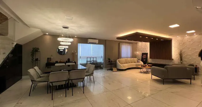 Cobertura de 3 dorm c/ 3 suítes, 3 vagas, 257 m² de área útil. bairro: forte.