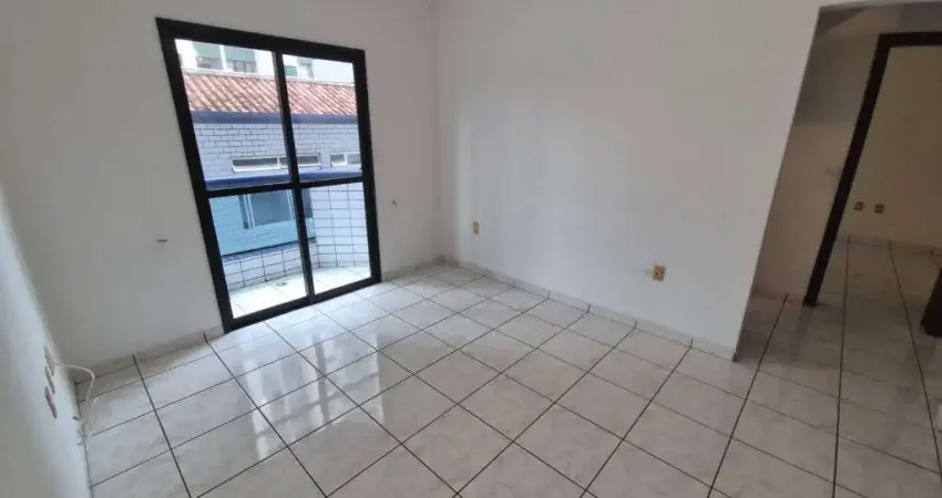 Apto de 1 dorm c/ sacada, 53,35 m² de área útil. bairro: canto do forte.