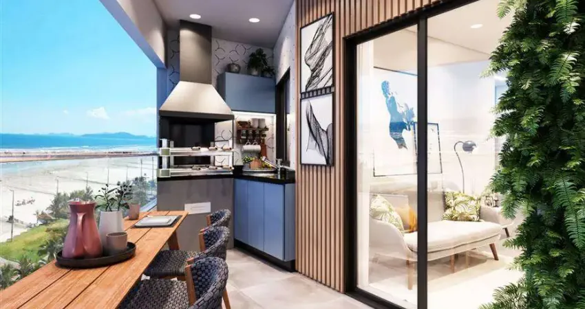 Apartamento com 2 quartos à venda no Balneário Maracanã, Praia Grande 