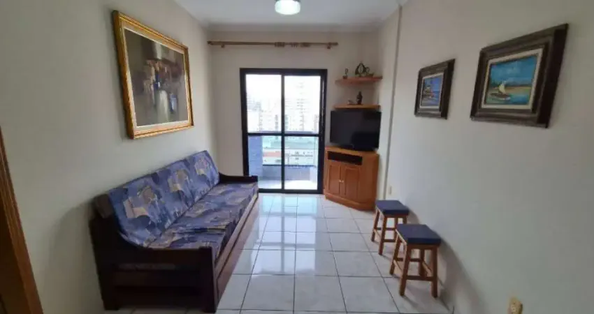 Apto de 1 dorm, c/ sacada, 56 m² de área útil. bairro: canto do forte.