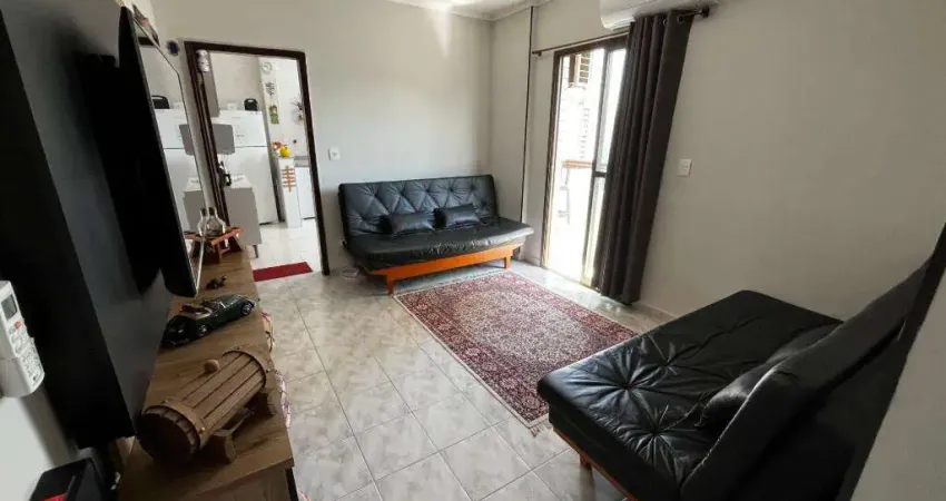 APTO de 1 Dorm c/ SACADA, VISTA LIVRE, 49 m² de área útil, bairro: CANTO DO FORTE.