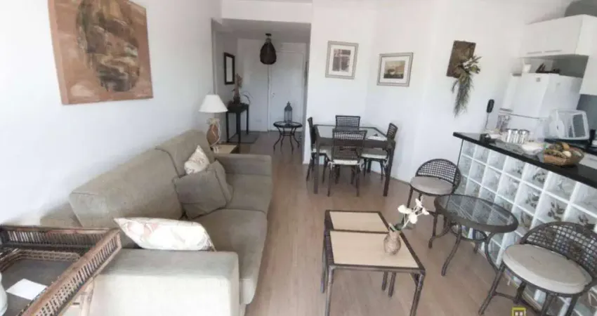 Apartamento com 1 dormitório, 54 m² - venda por R$ 470.000,00 ou aluguel por R$ 3.500/mês - Tombo - Guarujá/SP