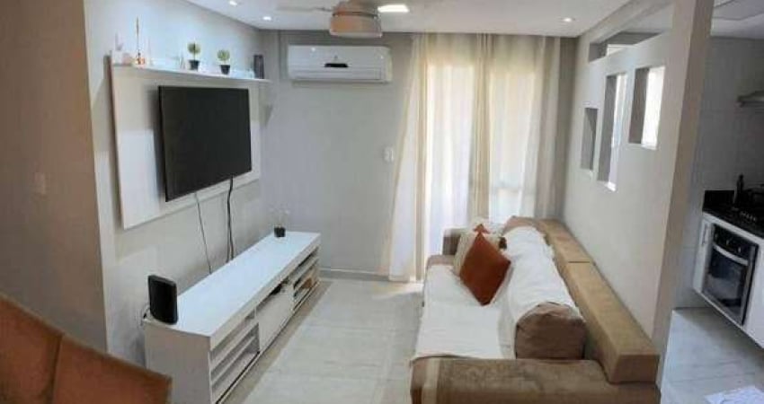 Apartamento com 2 dormitórios à venda, 54 m² por R$ 320.000,00 - Jardim dos Pássaros - Guarujá/SP