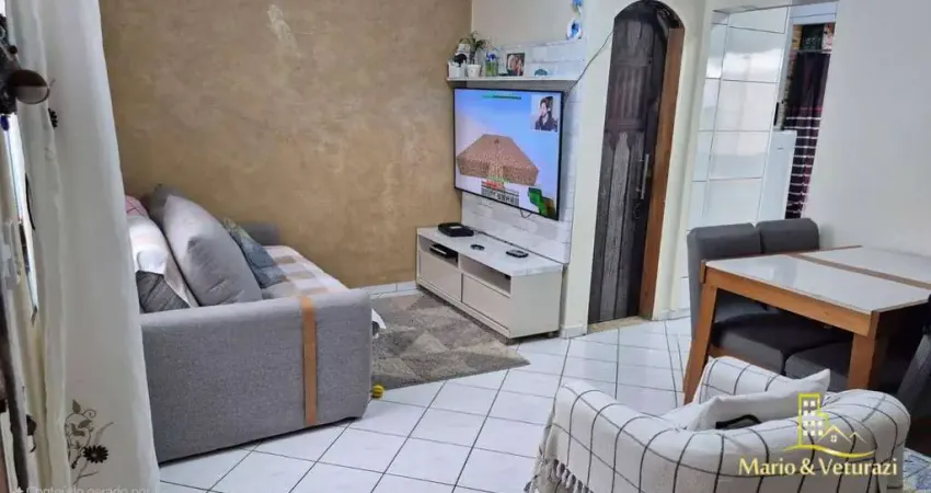 Sobrado em villagio com 2 dormitórios à venda, 67 m² por r$ 320.000,00 - jardim helena maria - guarujá/sp