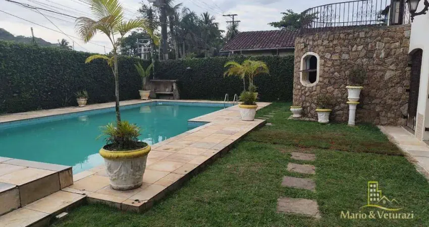 Sobrado com 5 dormitórios à venda, 450 m² por r$ 2.600.000,00 - jardim guaiuba - guarujá/sp