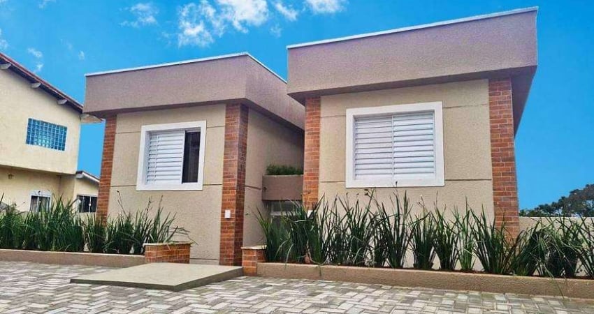 Casa 2 quartos 51 metros por 225 mil