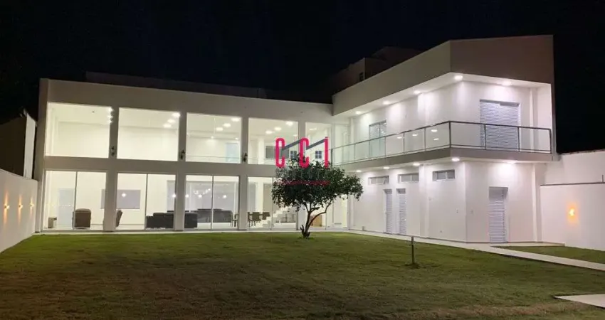 Chácara Sobrado em Indaiatuba, Colinas de Indaiatuba I com 4 suítes - 580 m²