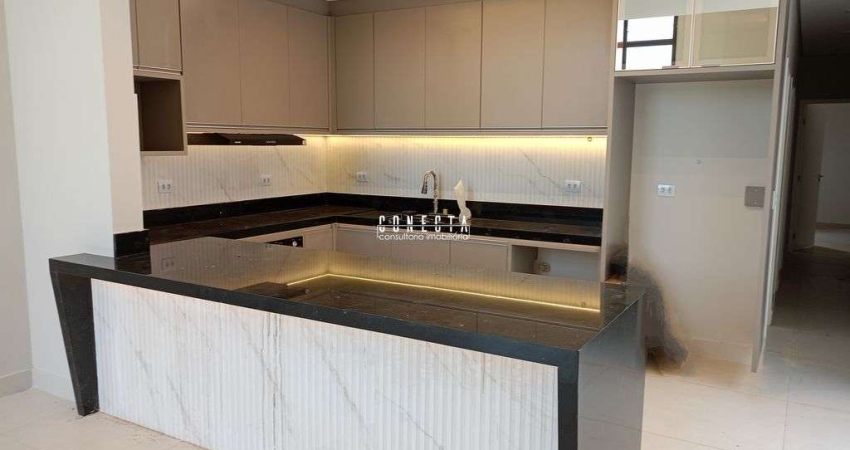 Casa Térrea Indaiatuba, Condomínio Gran Reserve com 3 suítes - 152 m²