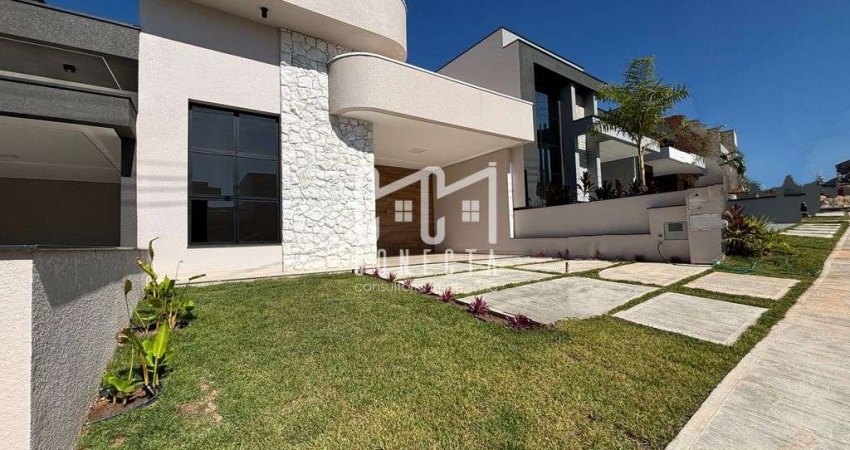 Casa Térrea Indaiatuba, Condomínio Gran Reserve com 3 dormitórios - 135 m²