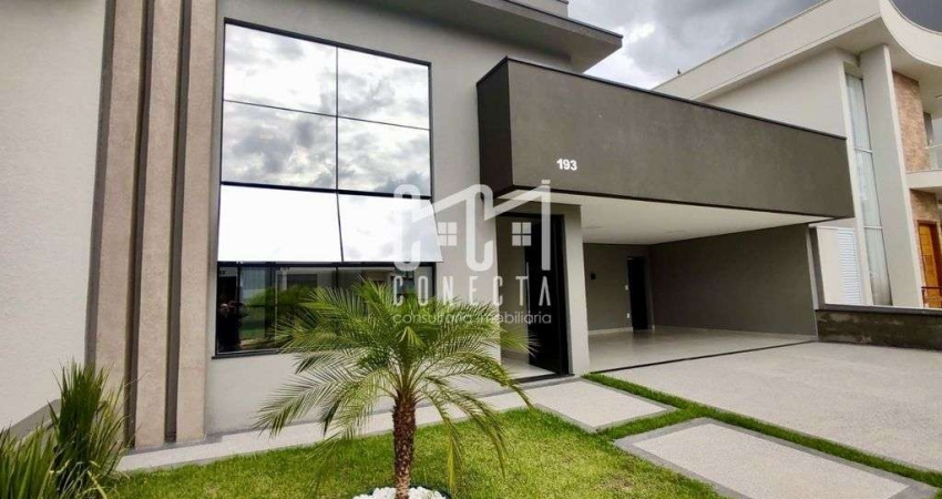 Casa Térrea em Indaiatuba, Condomínio Jardins Di Roma com 3 quartos - 196 m²
